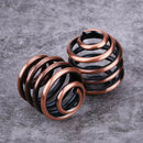 2 Pieces Seat Springs Motorcycle Parts Barrel Coiled Solo Seat Springs Moun