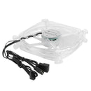 12cm RGB Gorgeous Cooling Fan for PC Case Chassis 3Pin DC 12V Cooler Radiator