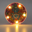 DIY Special Shape Drill LED Diamond Painting Light Palm Cross Stitch Lamp