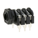 5 Pcs of Pack Guitar Connect Plug Cable Connector with Washers for Guitar
