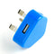 For Phones Tablets PC ipad UK Mains Wall 3 Pin Plug Adaptor Charger USB Port new