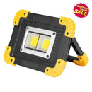 20W Rechargeable LED COB Work Light Camping Security Floodlight Emergency Lamp J