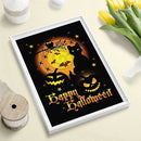Diamond Painting Halloween Pumpkin Full Round Drill Cross Stitch (WX463)