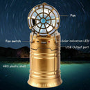 LED Solar Outdoor Camping Fishing Tent Lamp Portable Light Lantern Torch wi