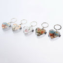 Emboss Waterproof Pill Case Bottle Mini Pill Box Holder Keychain Container