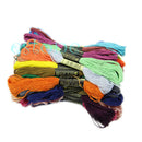 50 COTTON Stranded Thread Skeins, *Cross Stitch Cotton Thread Floss