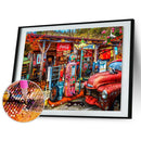 5D Grocery and Horse Diamond Painting Full Round Rhinestone Cross Stitch