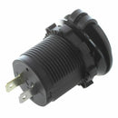Dual USB Car Cigarette Lighter Socket Splitter 12V Charger Power Adapter Ou