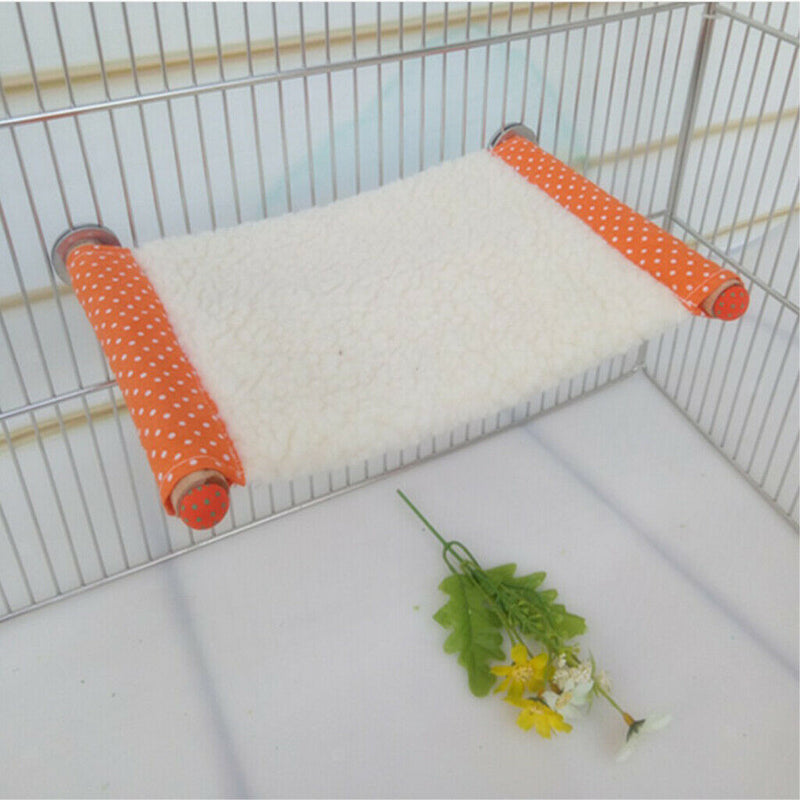 Squirrel Hamster Hammock Hanging Bed Sleeping Pad Nester Random Color Small