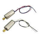 4pcs Counterclockwise and Clockwise Motor with Copper Gear Spare Parts