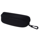 5X(Black Glasses Eyeglasses Safety Zippered Hard Case Holder R2F3)