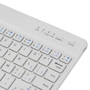 Wireless Bluetooth 3.0 Rechargeable Mini Keyboard for Tablet/Phone (White) A