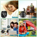 Small Portable Desk Fan, Mini Table Fan With Usb Rechargeable, 3 Speeds Qui