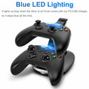 LED Dual Fast Charging Dock Station Charger For S Controller One X8C4