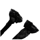 Elegant Womens Gilrs Lace Top Sexy Fishnet Thigh High Stockings