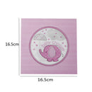 20pcs/bag Baby Shower Paper Napkins Serviettes PINK Girl Party decorations Jâ„–[