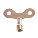 4pcs Air bleeding keys solid brass radiator bleed tool key plumbing tool keys SP