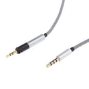 1.2m 3.5mm Replacement Audio Cable with Remote & Mic for ATH-M50x Headphones