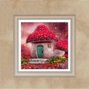 5D DIY Full Drill Diamond Painting Mushroom Cross Stitch Embroidery Kit