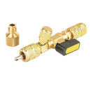 Valve Core Remover/Installer with Dual Size SAE 1/4 inch & 5/16 inch  Port for
