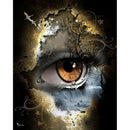 5D Diy Diamond Painting Cross Stitch Kit Diamond Embroidery Mysterious Eye  A4L5