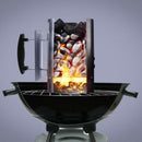 Grill Barbecue Bbq Galvanized Steel Chimney Lighter Basket Outdoor Cooking