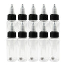 200pcs  Tattoo Paint Airbrush Ink Pigment Empty Bottles LDPE Plastic 30/60ml