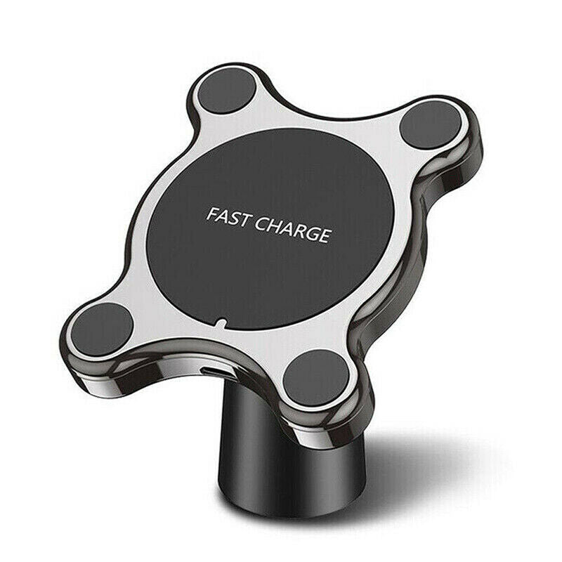 Universal Wireless Car Charger Magnetic Mobile Phone Holder Qi Fast Charge Pad