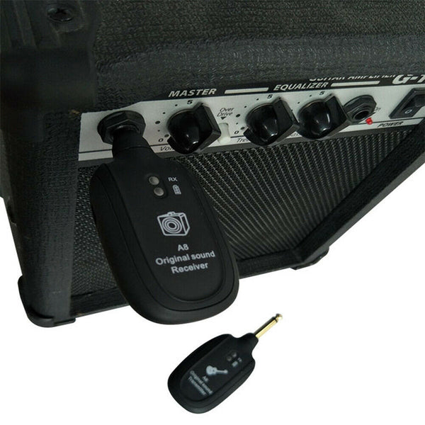 Wireless Audio Transmission Receiver Transmitter System for Electric Guitar