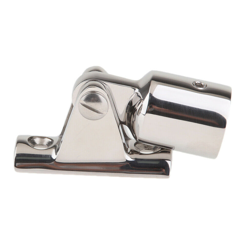 7/8" Boat Bimini Top Cap Eye End Deck Hinge 316 Stainless Steel Heavy Duty