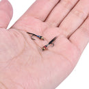 6PCS Trout Bluegill Fishing Lures Brass Bead Head Nymph Fly Fishing Hook Bai Gw