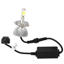 2pcs 60W 6000LM H4 LED Light Headlight Vehicle Car Hi/Lo Beam Bulb Kit 6000k u66