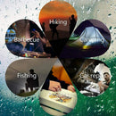 (3Pack)Mountaineering Buckle Portable Lantern Emergency Tent LED Light Bulb V1X4