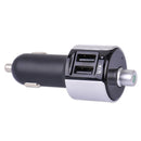 Car Bluetooth Wireless Radio Adapter FM Transmitter MP3 Player Dual USB Charger