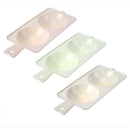 1pc 2 Slot Portable Plastic Egg Poacher Microwave Oven Breakfast Accessory