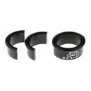 Black Road Bike Handlebar - Shim/Reducer - 31.8mm To 25.4mm Aluminium Alloy