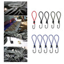 10 Pcs Elastic Bungee Cord Rope Hook for Luggage Tarp Roof Rack Tie Down