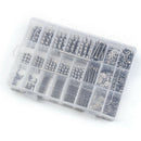 1080PCS M2/M3/M4 Stainless Steel Hex Socket Bolt and Nuts Set Fastener Hard
