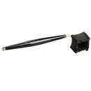 Black Poly Urethane Leather Pool Snooker Billiard Pocket Chalk Holder Cue
