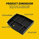 Armrest Box Storage Box For Ford F150 2015-2018 Car Interior Accessories Q6R6