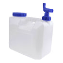 Portable 10 Litre Water Container with Spigot, Water Jerry Can Bucket for
