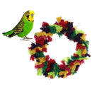 Colorful Bird Toys Parrot Swing Ring Cage Toys For Cockatiel Budgie Lovebird