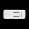 White Plastic 2.1A 4 Ports Usb Portable Home Travel Wall Charger Ac Power A Y8P8