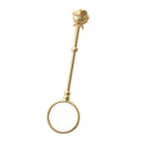 2Pcs  17mm Cigarette Finger Ring Free Hand Lady Man Gift Golden
