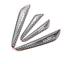 4X Real Carbon Fiber  Car Side Door Edge Protection Guards Stickers WGATAU T FT