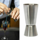 Stainless Double Single Shot Measure Jigger Spirit Cocktail Bar Drink Best C2B1