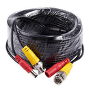 20m 65ft Security Video / Power Cable BNC + RCA plug combination cable for