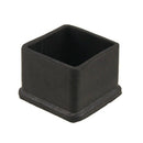 1 9/16" Rubber Square Table Leg Cap Furniture Cover Black H3A8