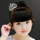 Kids Girls Princess Hair Comb Party Crown Headband Crystal Hair Accessory OZ