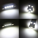 23pcs LED White Car Inside Light Kit Dome Trunk Mirror License Plate Lamp Bulb